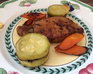 Стейк из свиной корейки