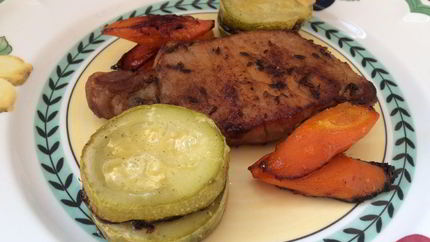 Стейк из свиной корейки