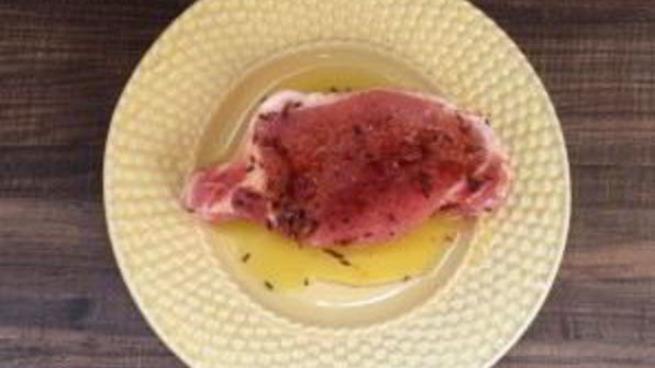 стейк из свиной корейки