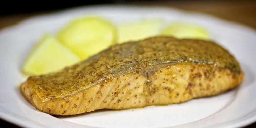 Рецепт стейка лосося в духовке