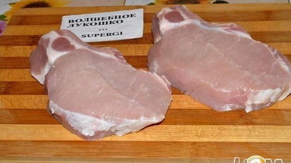 стейк с брюссельской капустой и сельдереем