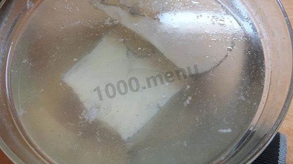 стейк зубатки в духовке