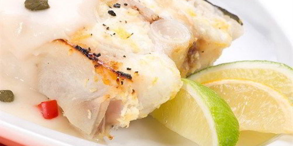 Рецепт стейков из палтуса в перце на гриле