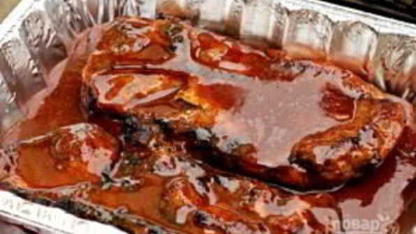 стейки из свинины