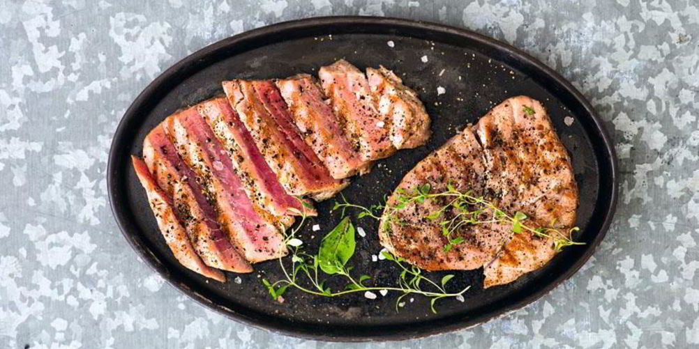 Рецепт стейков из тунца