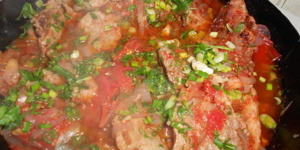 Рецепт свиных стейков в восточном стиле