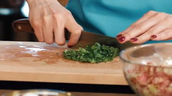 греческие тефтели с кабачками