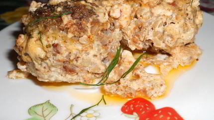 Гречневые тефтели в сливочно-томатном соусе