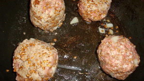 гречневые тефтели