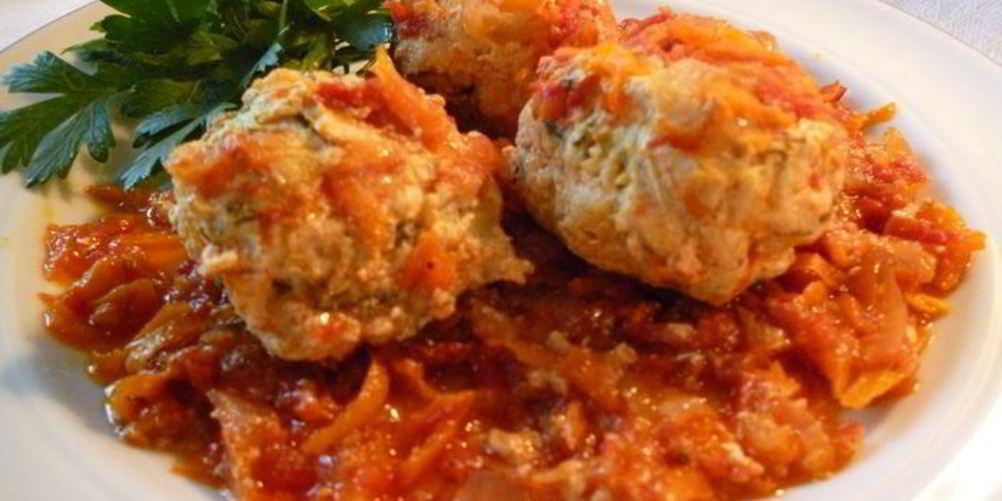 Рецепт куриных рубленых тефтелек