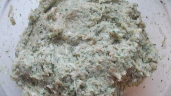 куриные тефтели со шпинатом и творогом