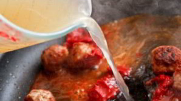 куриные тефтели в томатном соусе