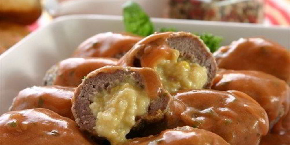 Рецепт мясных тефтелей с сыром