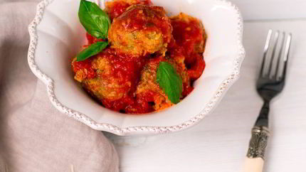 Постные тефтели из чечевицы