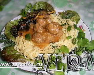 Тефтели из мяса кролика