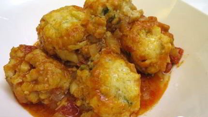 Тефтели из трески в томатном соусе