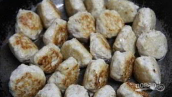 тефтели куриные в сливочном соусе