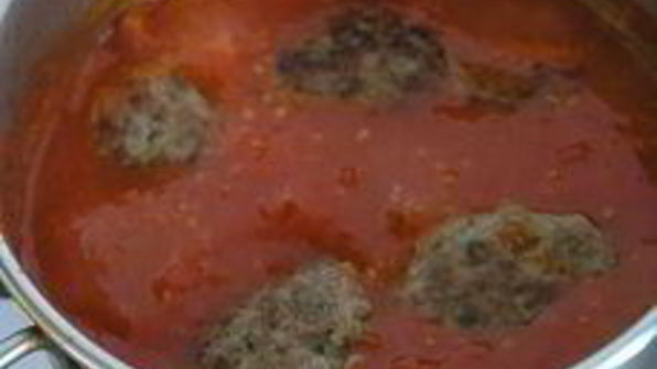 тефтели по-гречески с запеченными овощами