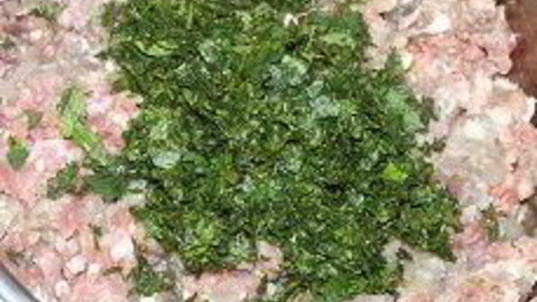 тефтели по-гречески с запеченными овощами