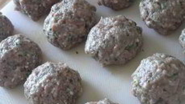 тефтели по-гречески с запеченными овощами