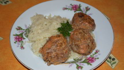 Тефтели под соусом