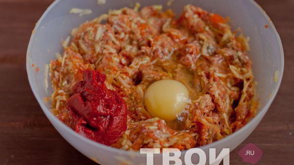 тефтели с кабачком и тыквой