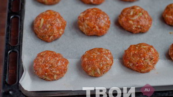 тефтели с кабачком и тыквой