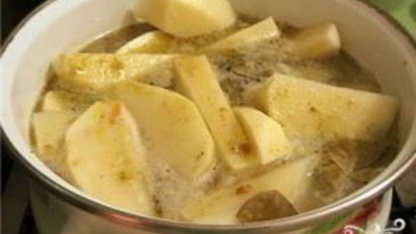 тефтели с картошкой