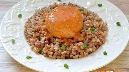 Тефтели с подливкой на сковороде