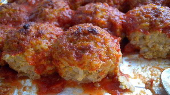 тефтели с рисом и сельдереем