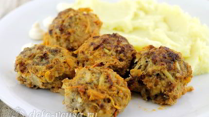 Тефтели с рисом в духовке