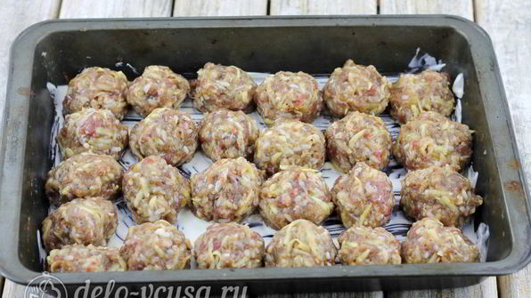 тефтели с рисом в духовке