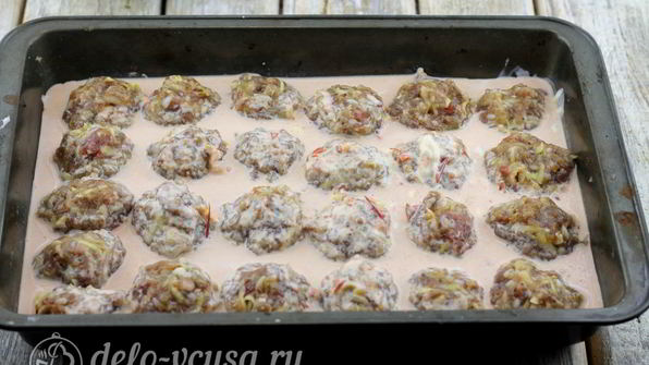 тефтели с рисом в духовке