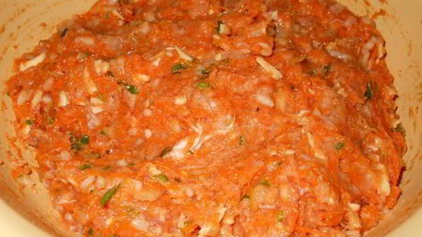 тефтели с тыквой в томатном соусе