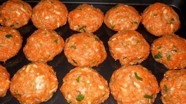 тефтели с тыквой в томатном соусе