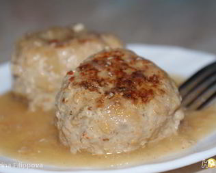 Тефтели с яблоком