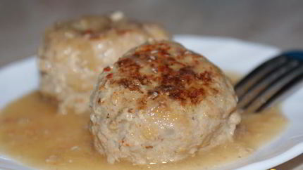 Тефтели с яблоком