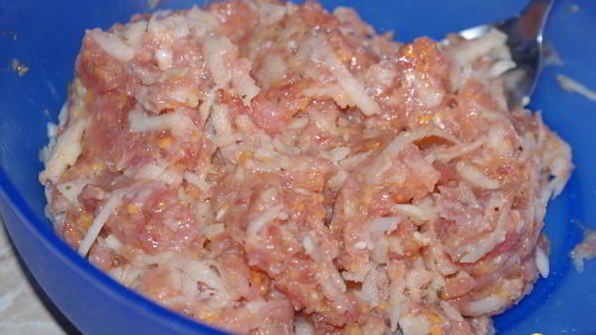 тефтели с яблоком