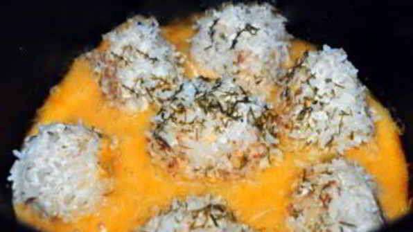 тефтели в мультиварке с подливкой