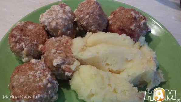 тефтели в сливочном соусе