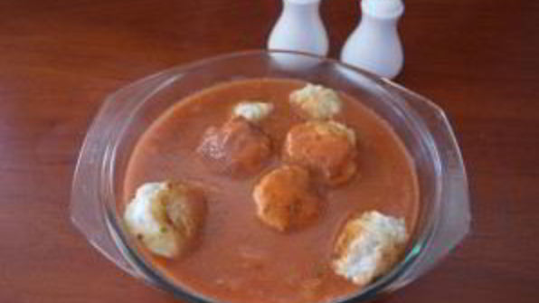 тефтели в томатном соусе со сметаной