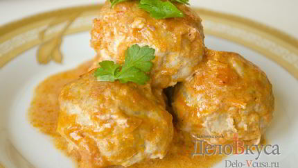 Тефтели в томатном соусе