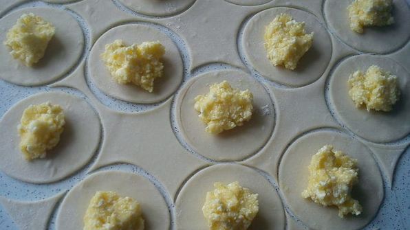 бабушкины вареники с творогом и картошкой