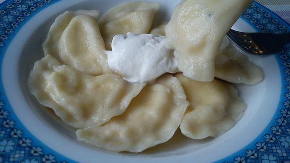 бабушкины вареники с творогом и картошкой