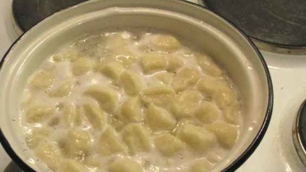 ленивые вареники с манкой