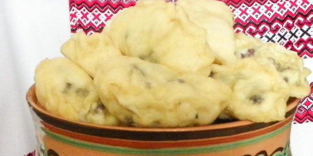 Рецепт паровых вареников с черникой