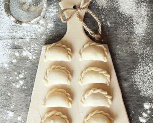 Тесто для вареников с творогом