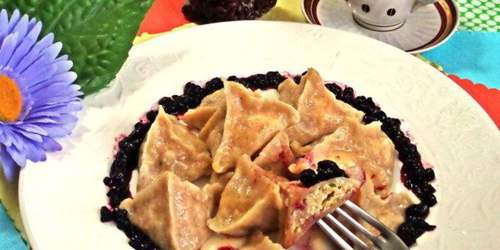 Рецепт вареников из полезного теста