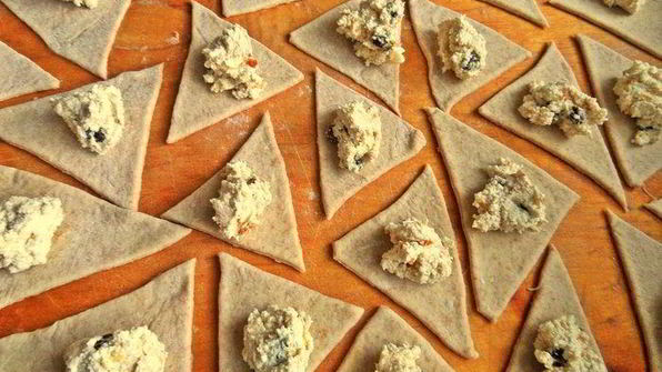 вареники из полезного теста