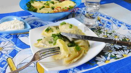 Вареники на пару в пароварке